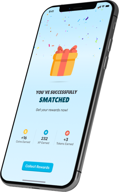 smatched reward screen mockup